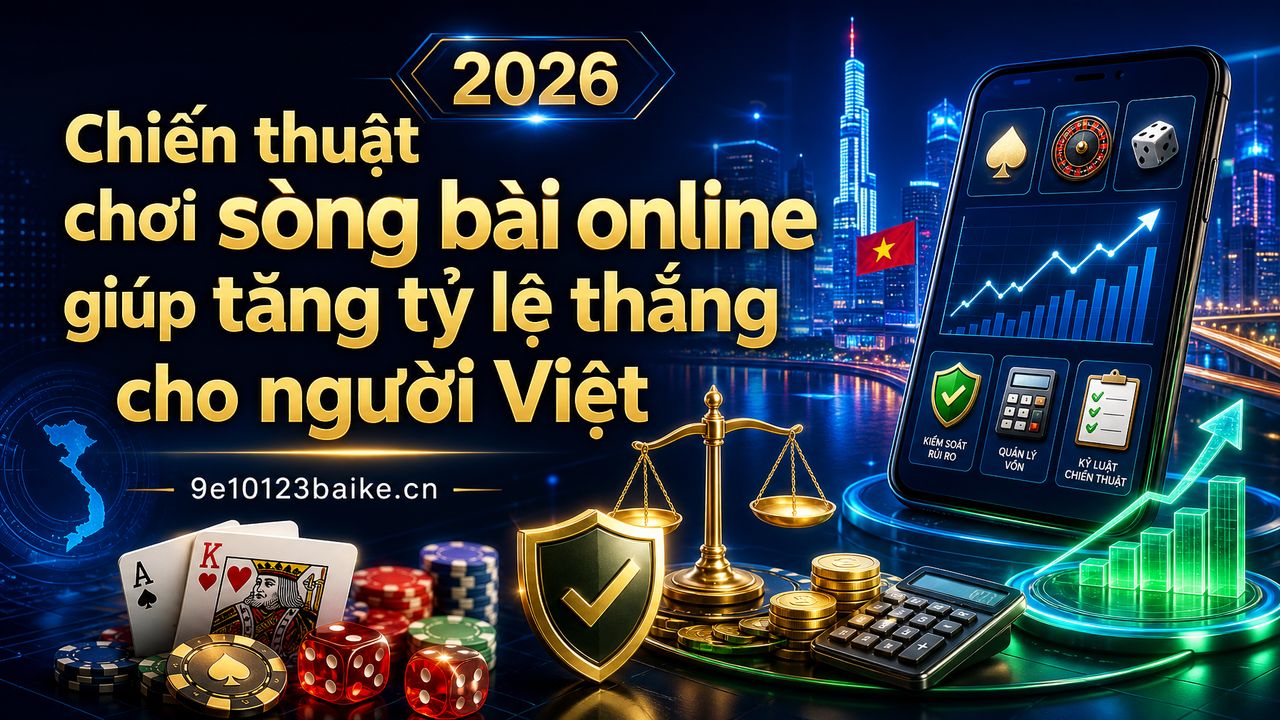 Chiến thuật chơi sòng bài online giúp tăng tỷ lệ thắng cho người Việt